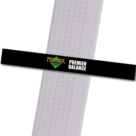 Premier Martial Arts - Premier Balance Custom Belt Stripes - BeltStripes.com : The #1 Source for Martial Arts Belt Tape
