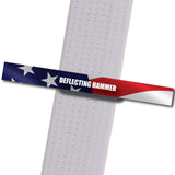 Premier MA - Deflecting Hammer Custom Belt Stripes - BeltStripes.com : The #1 Source for Martial Arts Belt Tape