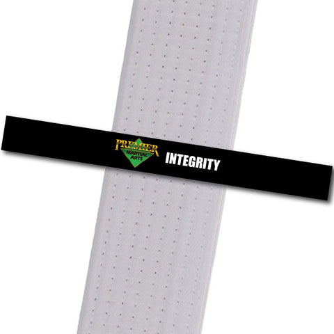 Premier Martial Arts - Integrity Custom Belt Stripes - BeltStripes.com : The #1 Source for Martial Arts Belt Tape
