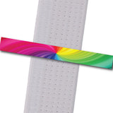 Achievement BeltStripes - Multi-Colored Swirl Custom Belt Stripes - BeltStripes.com : The #1 Source for Martial Arts Belt Tape