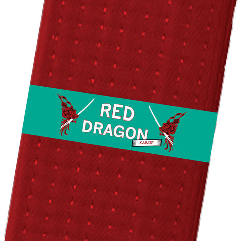 Red Dragon Karate BeltStripes - Green Custom Belt Stripes - BeltStripes.com : The #1 Source for Martial Arts Belt Tape