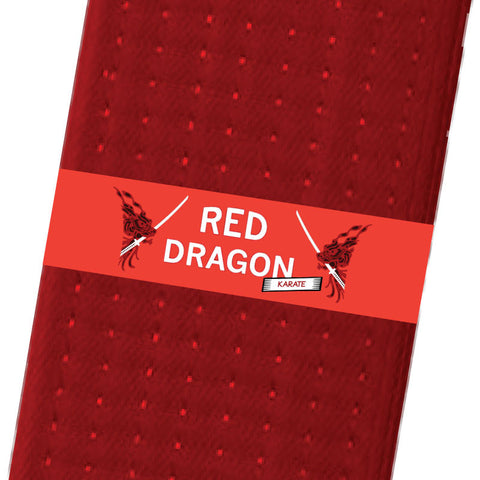 Red Dragon Karate BeltStripes - Orange Custom Belt Stripes - BeltStripes.com : The #1 Source for Martial Arts Belt Tape