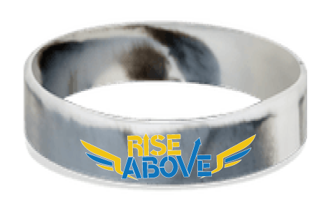 MatChats - Rise Above - Silicone Wrist Bands - Level 4: Champion
