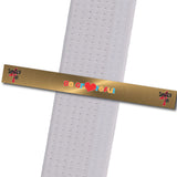 Be Grateful! BeltStripes - Gold Achievement Stripes - BeltStripes.com : The #1 Source for Martial Arts Belt Tape