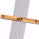 Superstar Karate - Be Your Best (Bronze) Custom Belt Stripes - BeltStripes.com : The #1 Source for Martial Arts Belt Tape