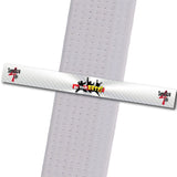 Superstar Karate - Be Your Best (Silver) Custom Belt Stripes - BeltStripes.com : The #1 Source for Martial Arts Belt Tape