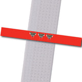 Scientific MA - Red Custom Belt Stripes - BeltStripes.com : The #1 Source for Martial Arts Belt Tape