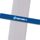 Sensei Ash MA - Basic Form #2 Achievement Stripes - BeltStripes.com : The #1 Source for Martial Arts Belt Tape