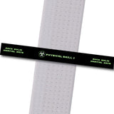 Shayne Simpson Rock Solid MA - Physical Skill 1 Custom Belt Stripes - BeltStripes.com : The #1 Source for Martial Arts Belt Tape