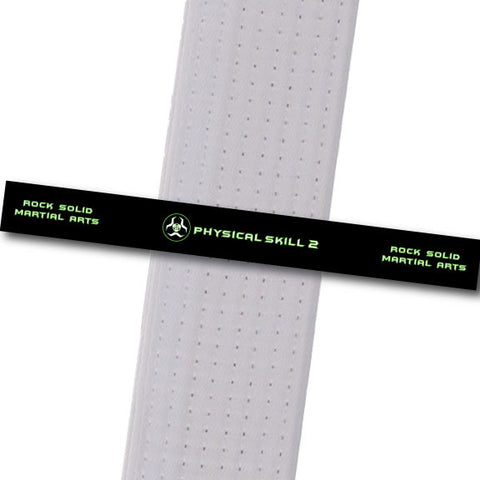 Shayne Simpson Rock Solid MA - Physical Skill 2 Custom Belt Stripes - BeltStripes.com : The #1 Source for Martial Arts Belt Tape