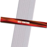 Shepherd-Warrior MA - Self-Control Custom Belt Stripes - BeltStripes.com : The #1 Source for Martial Arts Belt Tape