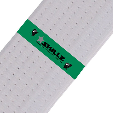 SKILLZ Belt Stripes - Green Skillz Belt Stripes - BeltStripes.com : The #1 Source for Martial Arts Belt Tape