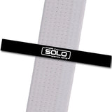 Solo Martial Arts - Black with New Logo Custom Belt Stripes - BeltStripes.com : The #1 Source for Martial Arts Belt Tape
