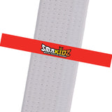 Solo Martial Arts - Red Custom Belt Stripes - BeltStripes.com : The #1 Source for Martial Arts Belt Tape