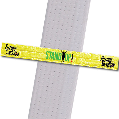 Stand Up! BeltStripes - Future SuperStar Achievement Stripes - BeltStripes.com : The #1 Source for Martial Arts Belt Tape