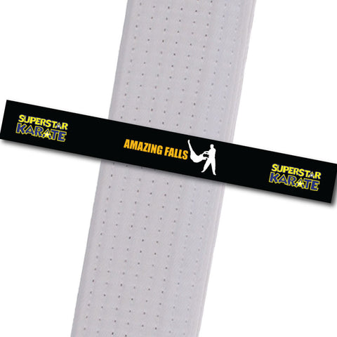 Superstar Karate - Amazing Falls Custom Belt Stripes - BeltStripes.com : The #1 Source for Martial Arts Belt Tape