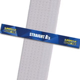 Superstar Karate - Straight A's Custom Belt Stripes - BeltStripes.com : The #1 Source for Martial Arts Belt Tape