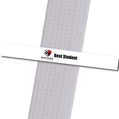 Supreme MA - Best Student Custom Belt Stripes - BeltStripes.com : The #1 Source for Martial Arts Belt Tape