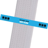 Team Karate Centers - Rope Climb Custom Belt Stripes - BeltStripes.com : The #1 Source for Martial Arts Belt Tape