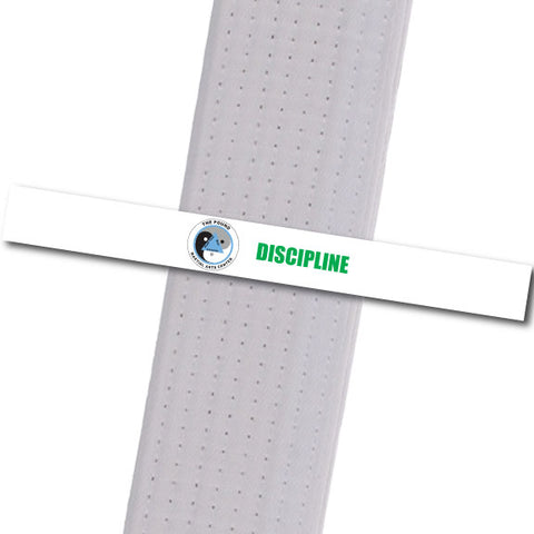 The POUND MA - Discipline Custom Belt Stripes - BeltStripes.com : The #1 Source for Martial Arts Belt Tape