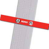 Top Level Martial Arts - Respect Custom Belt Stripes - BeltStripes.com : The #1 Source for Martial Arts Belt Tape