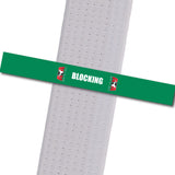 Triple Crown Martial Arts - Early SKILLZ-Blocking Custom Belt Stripes - BeltStripes.com : The #1 Source for Martial Arts Belt Tape