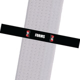 Triple Crown Martial Arts - FORMS - Black Custom Belt Stripes - BeltStripes.com : The #1 Source for Martial Arts Belt Tape