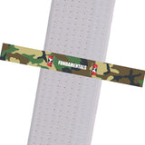 Triple Crown Martial Arts - FUNDAMENTALS - Camo Custom Belt Stripes - BeltStripes.com : The #1 Source for Martial Arts Belt Tape