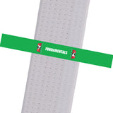 Triple Crown Martial Arts - FUNDAMENTALS - Green Custom Belt Stripes - BeltStripes.com : The #1 Source for Martial Arts Belt Tape