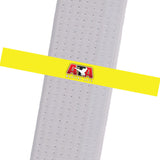 Triple Crown Martial Arts - Yellow Custom Belt Stripes - BeltStripes.com : The #1 Source for Martial Arts Belt Tape