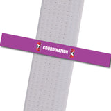 Triple Crown Martial Arts - Basic SKILLZ-Coordination Custom Belt Stripes - BeltStripes.com : The #1 Source for Martial Arts Belt Tape