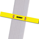 Triple Crown Martial Arts - Basic SKILLZ-Memory Custom Belt Stripes - BeltStripes.com : The #1 Source for Martial Arts Belt Tape