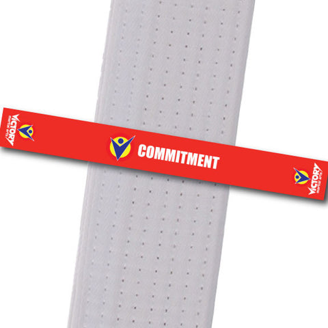Victory Martial Arts - Commitment Achievement Stripes - BeltStripes.com : The #1 Source for Martial Arts Belt Tape