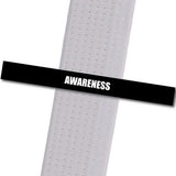 Villari's MA - Awareness Custom Belt Stripes - BeltStripes.com : The #1 Source for Martial Arts Belt Tape