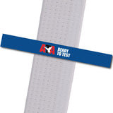 Wescott's Martial Arts - Ready to Test - Blue Achievement Stripes - BeltStripes.com : The #1 Source for Martial Arts Belt Tape