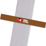 Wescott's Martial Arts - Ready to Test - Brown Achievement Stripes - BeltStripes.com : The #1 Source for Martial Arts Belt Tape