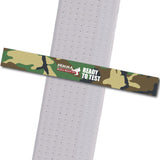 Wescott's Martial Arts - Ready to Test - Camo Achievement Stripes - BeltStripes.com : The #1 Source for Martial Arts Belt Tape