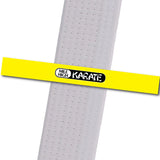 Westminster - Logo Only - Yellow Achievement Stripes - BeltStripes.com : The #1 Source for Martial Arts Belt Tape