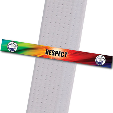 WuTian MA - Respect Custom Belt Stripes - BeltStripes.com : The #1 Source for Martial Arts Belt Tape