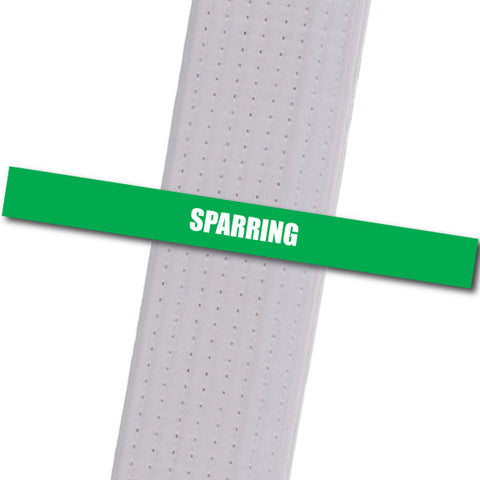 Wyomissing-ATA - Sparring - Green Custom Belt Stripes - BeltStripes.com : The #1 Source for Martial Arts Belt Tape