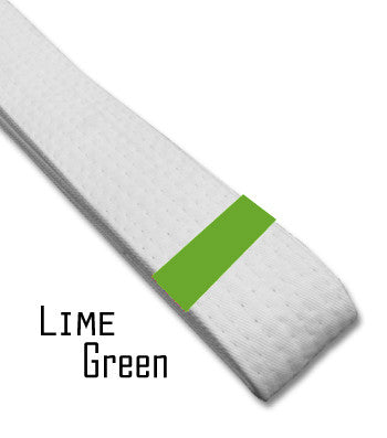 Lime-Green Belt Stripes Blank Belt Stripes - BeltStripes.com : The #1 Source for Martial Arts Belt Tape