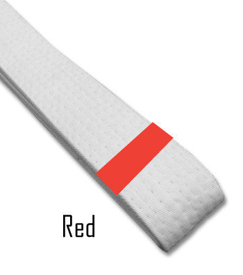 Just for Kicks - Red Belt Stripes (Blank) Blank Belt Stripes - BeltStripes.com : The #1 Source for Martial Arts Belt Tape