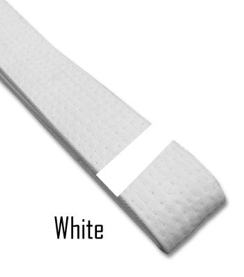 White Belt Stripes Blank Belt Stripes - BeltStripes.com : The #1 Source for Martial Arts Belt Tape