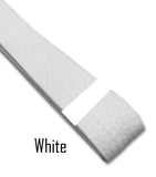 Just for Kicks - White Belt Stripes (Blank) Blank Belt Stripes - BeltStripes.com : The #1 Source for Martial Arts Belt Tape